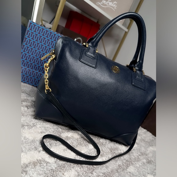 LARGE TORY BURCH Robinson Bowler Bag - Picture 13 of 13